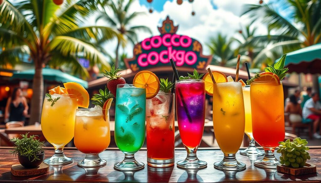Bebidas nacionales en Coco Bongo Punta Cana Bebidas nacionales en Coco Bongo Punta Cana