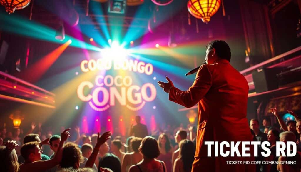 Javier García, cantante principal de Coco Bongo