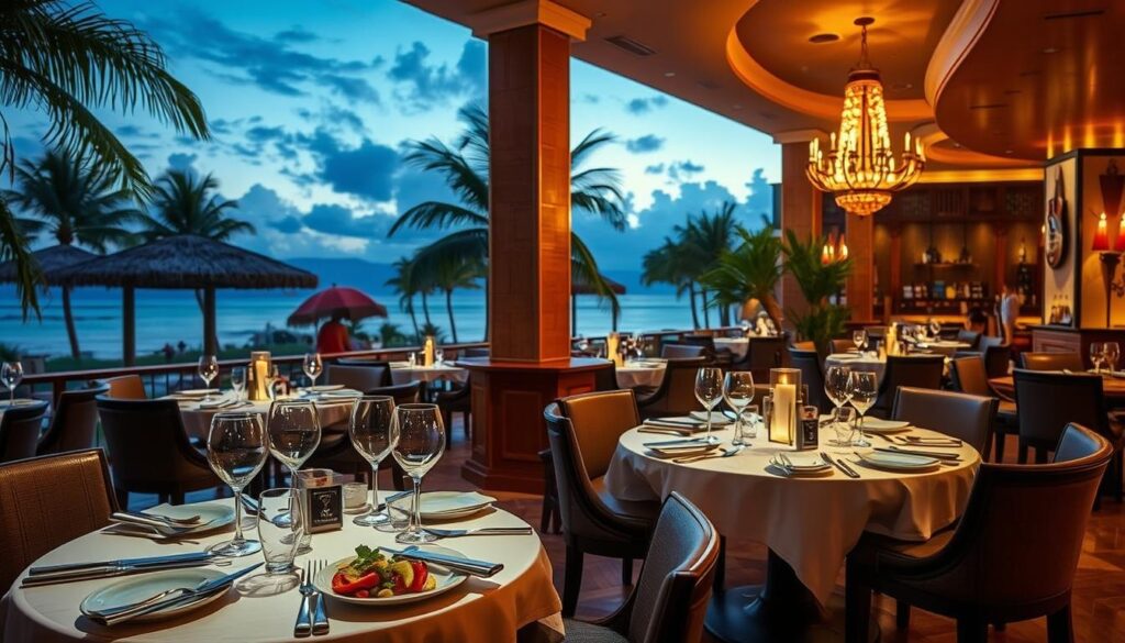 Opciones de dining en Hard Rock Punta Cana Opciones de dining en Hard Rock Punta Cana