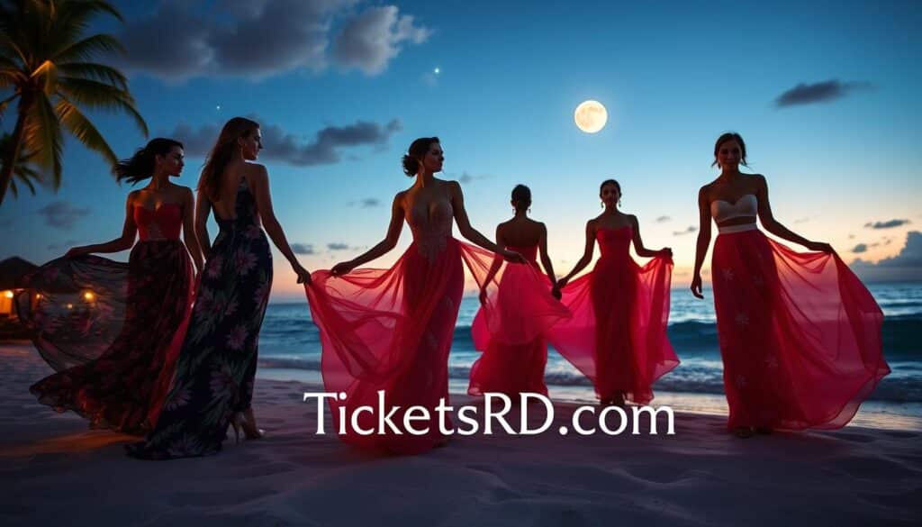 ropa de noche en Punta Cana