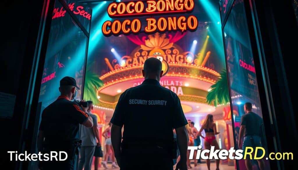 seguridad en Coco Bongo